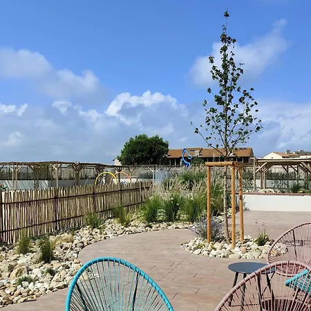 T2 Avec Terrasse Et Piscine, Parking Prive, Espace Aquatique - - Fr-1-195-22 Apartman Le Barcarès