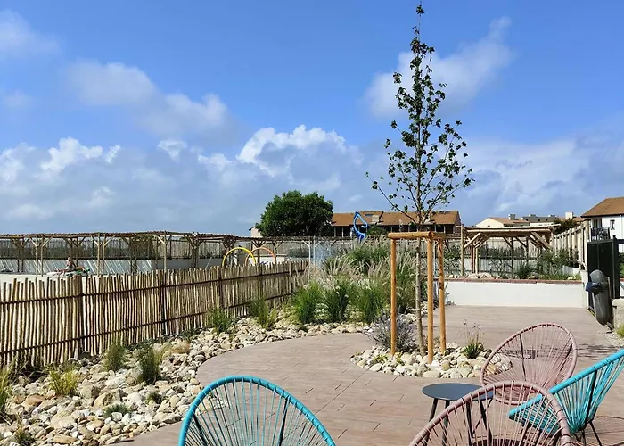 T2 Avec Terrasse Et Piscine, Parking Prive, Espace Aquatique - - Fr-1-195-22 公寓 乐巴凯尔斯